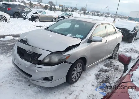 2010 Toyota Corolla S из США, поврежденный, VIN 2T1BU4EE7AC272321